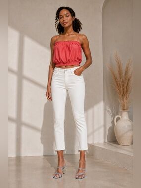FRAME Le High Straight Jeans • Size 28